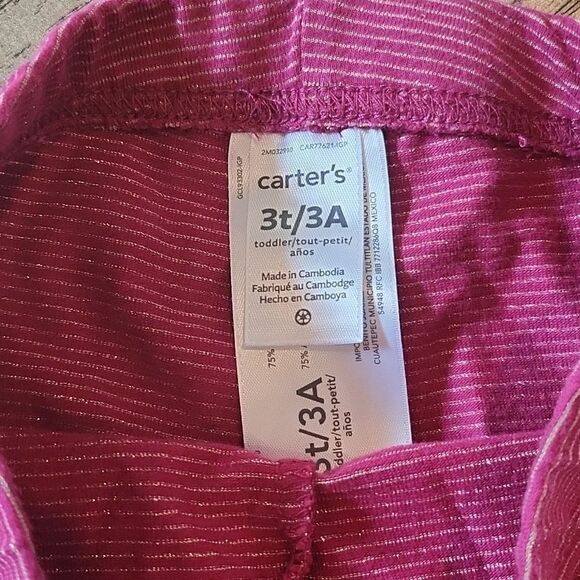 3T girls leggings Children's Place Carter's - Picture 3 of 12